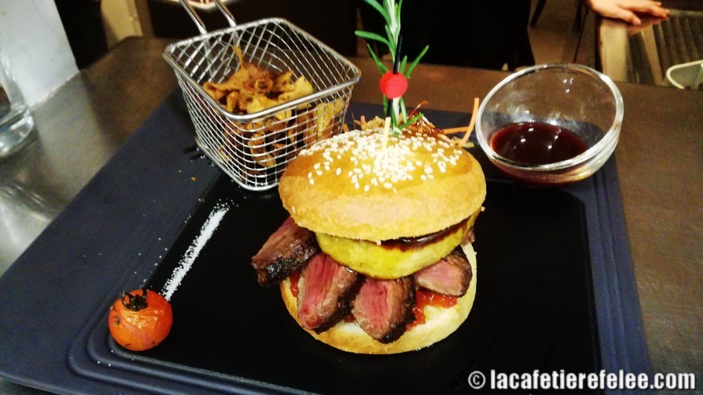 burger de cerf rossini