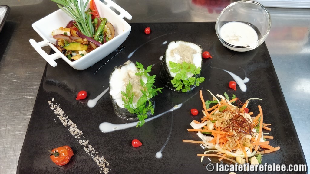 makis vapeur de cabillaud