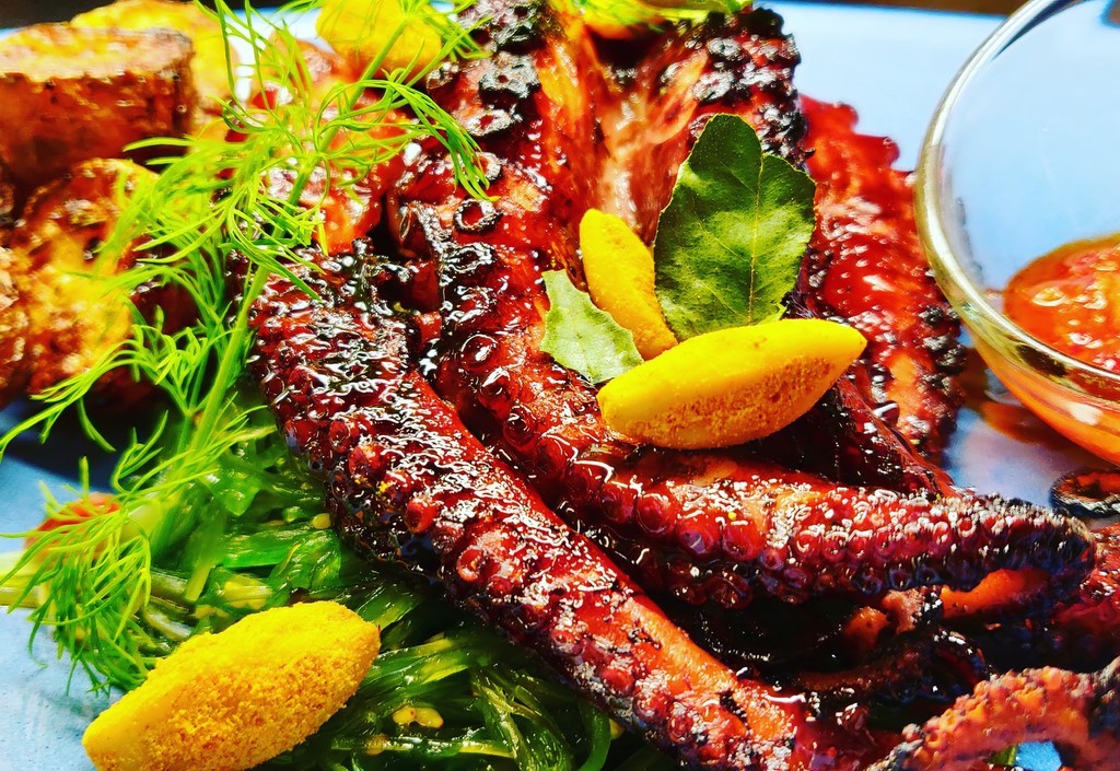 Poulpe laqué Unagi
