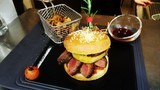 burger de cerf rossini