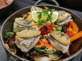 wok à la thaï / daurade aux citrons confits